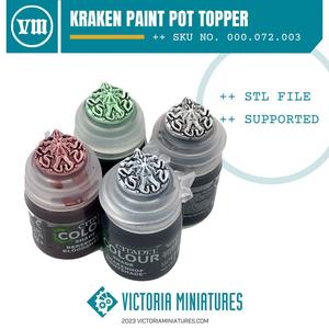 Kraken Citadel Paint Pot Topper Swatch