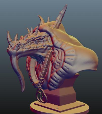 Dragon Cultist Bust