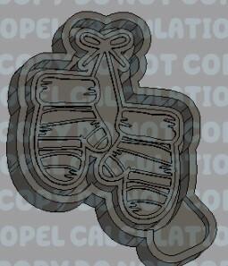 Mittens Silicone Mold Housing