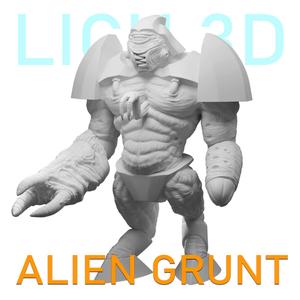 Alien Grunt - Half Life - STL - OBJ - FBX -
