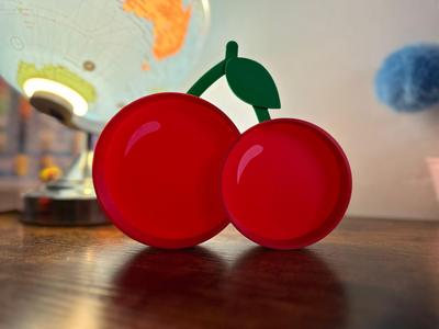 Trinket tray, Circle Cherry Jewelry dish organiser