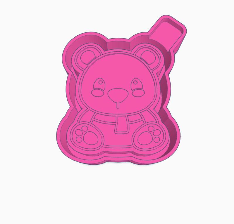 Polar Bear Mold Housing STL