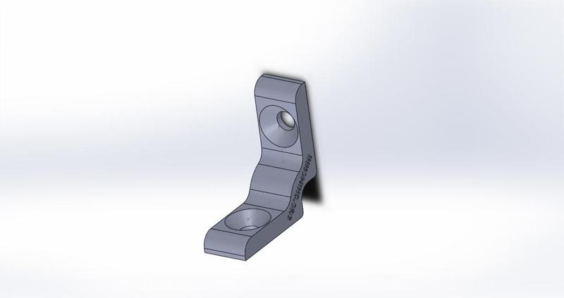 IKEA LIGHT CABLE Corner / Wall mounting brackets