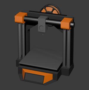 Small-Scale 3D Printer Toy with movable part! (Mini filament is included)