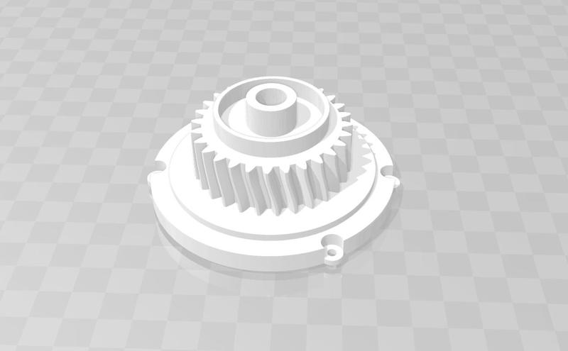 Motor gear ATMA mixer gearbox