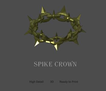 Spike Crown 3D Model
