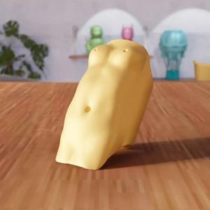 Female Body Shape Ring - 359