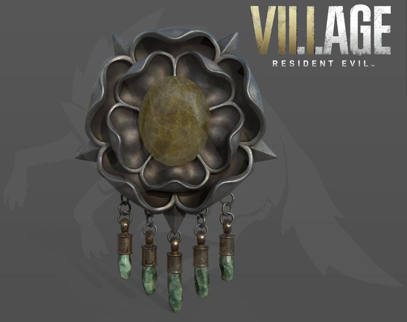 Residual Evil Village 3D model Dimitrescu’s daughter chocker for cosplay