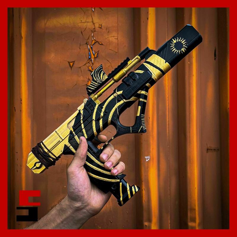 The Immortal SMG Destiny 2 Prop Replica Cosplay Weapon Gun