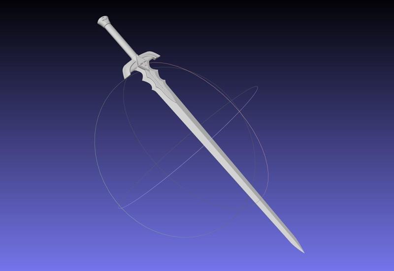 Fate Astolfo Sword Printable Assembly