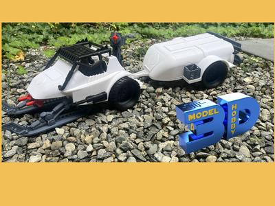 Cobra Ice Snake with Mobile Command Center with Rocket launcher