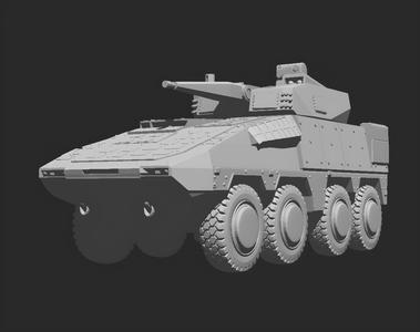 Boxer 8x8 skyranger anti air turret