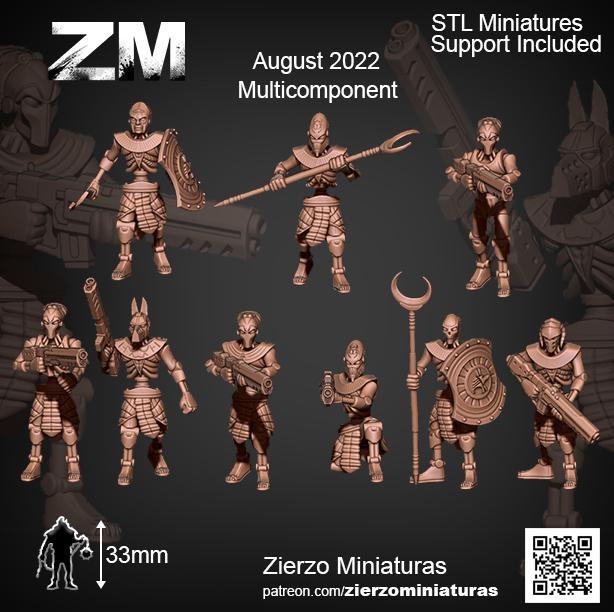 Warriors (Lost Warriors Of Imhotep) Presupported