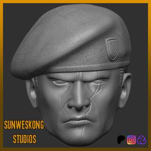 Jack Krauser Residual Evil 4 (2005) Headsculpt