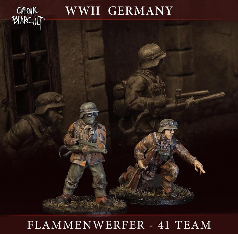 GER Pioneers, Flammenwerfer 41 Team 28mm