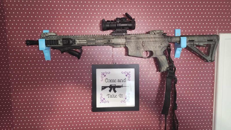 Firearm wall mount