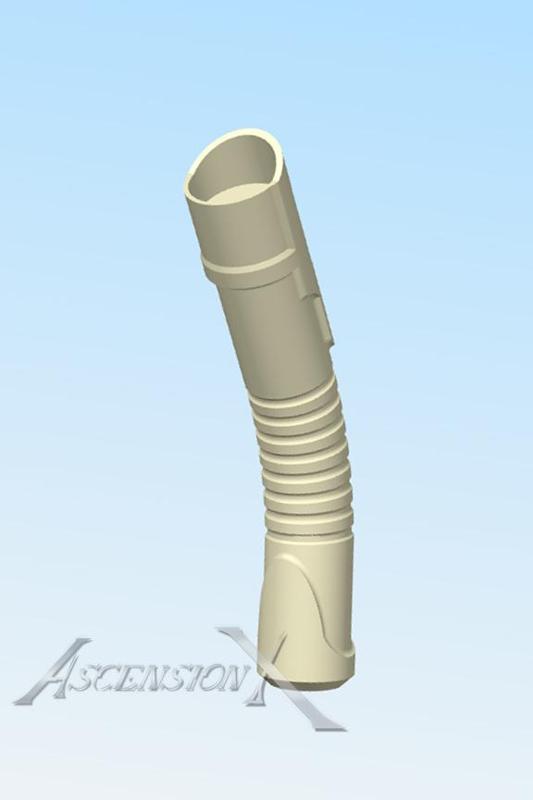 Curved Lightsaber Hilt – Inspired Cosplay Prop (Fan Art, Printable)