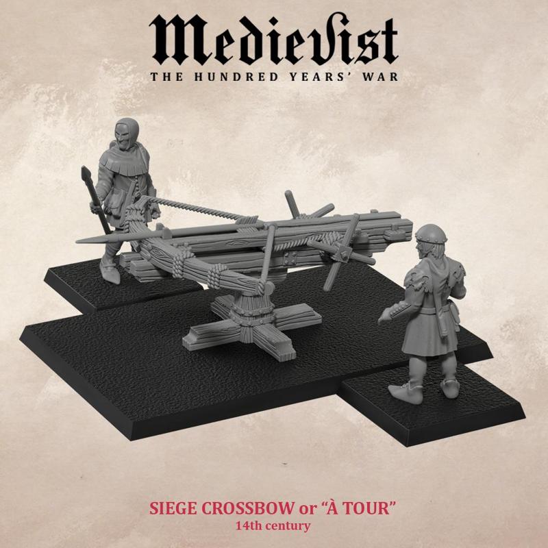 Mediaval Giant Crossbow or "à tour", war machine