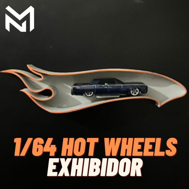 Hot Wheels Exhibitor - 1/64 rack support stand diorama logo hot wheels scale 1/64 display standhotwheels