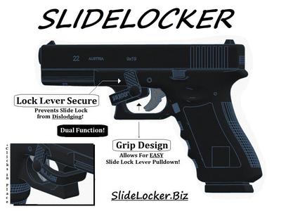 SlideLocker - Slide Lock Secure & EASY Pulldown Tool for Glock G17
