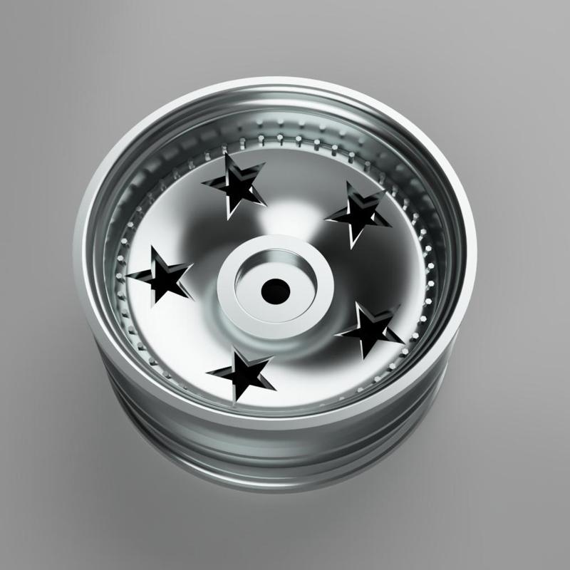 stars shaped wheels RC 1:10
