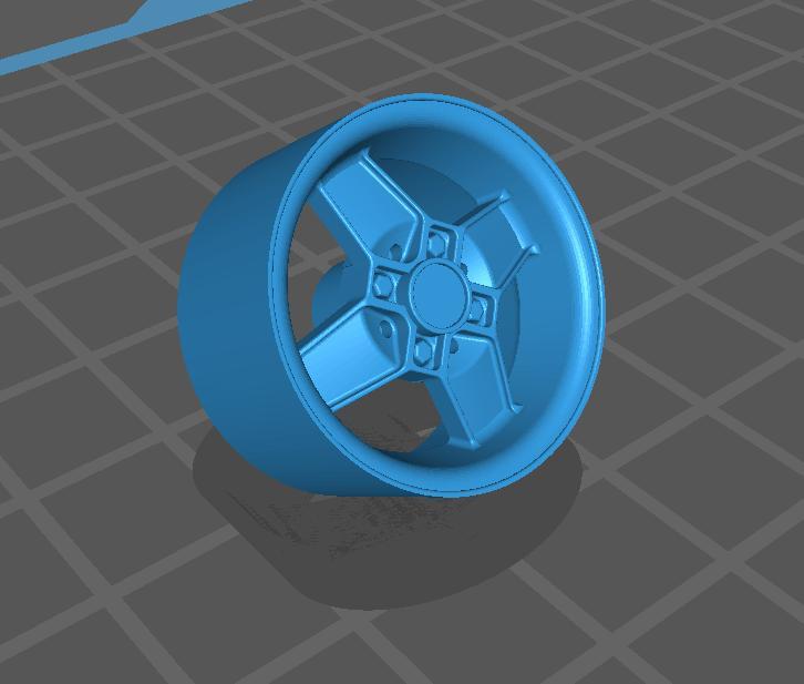 Cromodora CD30 vıntage Wheels for scale model