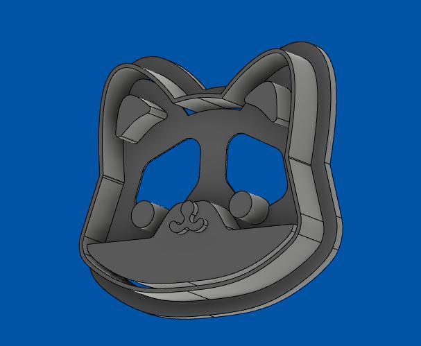 Kawaii Fox Cookies Cutter