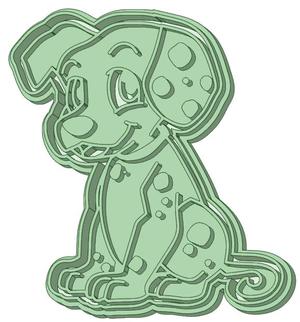 101 Dalmatians 1 cookie cutter