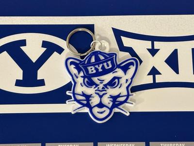 BYU Sailor Keychain