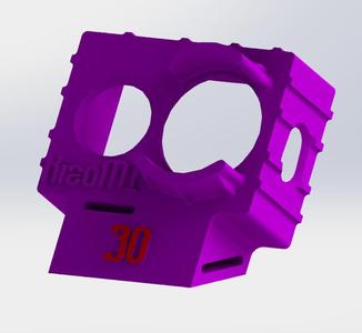 XiaoMI Yi Wedge Case (30deg)