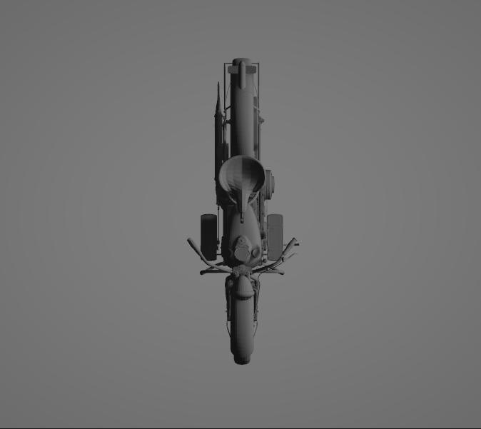 Harley-Davidson Knucklehead – 3D Printable Classic Motorcycle Model