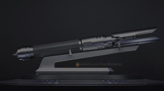 Lightsaber stand 3d files