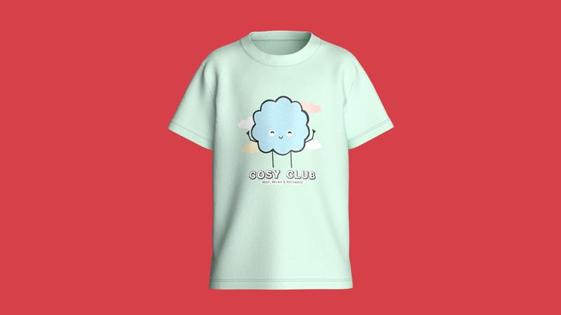 Kids T-Shirt Cosy Club | Marvelous / Clo3d / obj / fbx