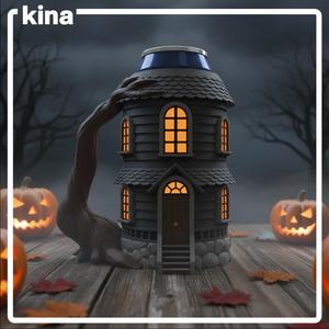 Halloween Horror House Jug | Drink Can holder