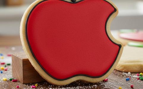 Apple with Bite Cookie Cutter – 3.5" & 4" STL Files