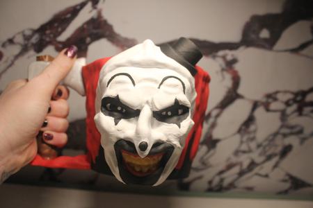 Spooky Clown Ice Cream Holder