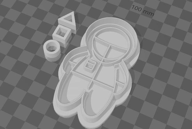 Squidgame cookie cutter