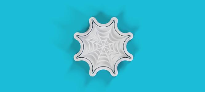 Spider Web Cookie Cutter