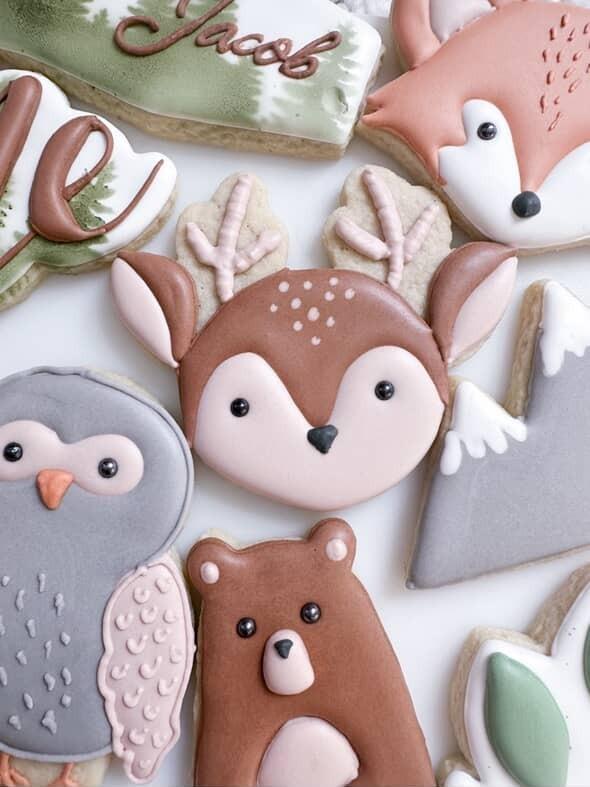 5 sizes - Deer or Reindeer Head Cookie Cutter - SHARP cutting edges - So Versatile!