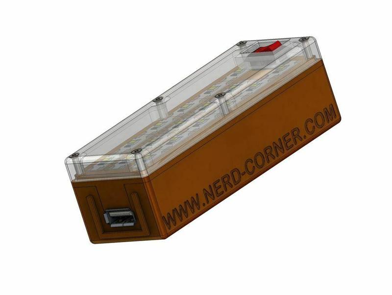 USB rechargeable LED lamp 36mm