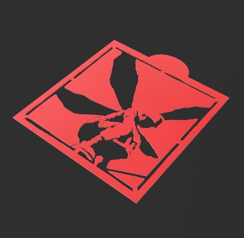 Linkin Park Hybrid Theory Stencil 100mm