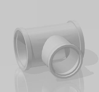 Pipe with pipe branch