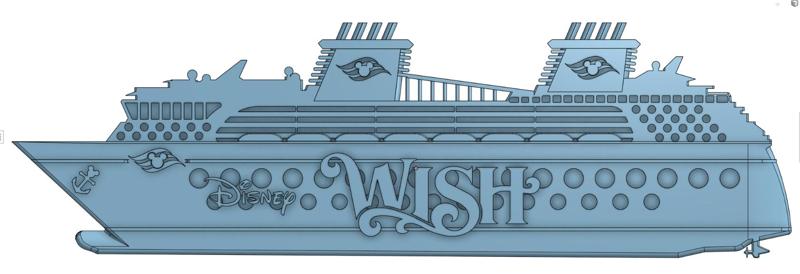 Disney Wish Door Magnet