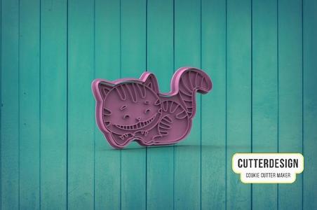 Cheshire Cat Cookie Cutter M2