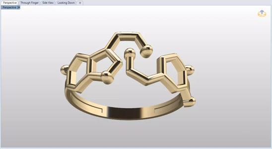 ring with happy hormones