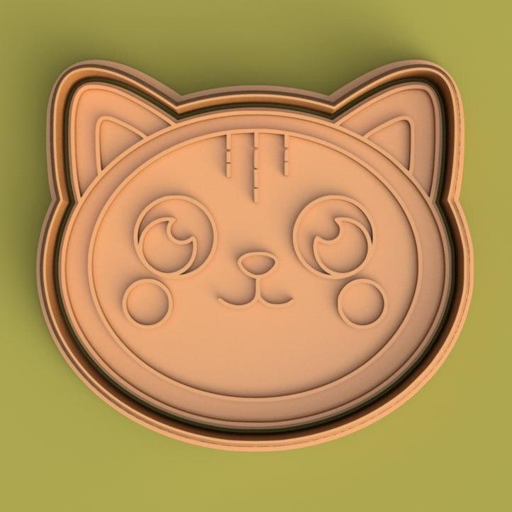 GABBY'S DOLLHOUSE COOKIE CUTTER - pillow cat - gato almohada