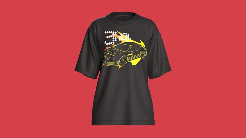Ladies Tops-Electric Burn Up  | Marvelous / Clo3d / obj / fbx
