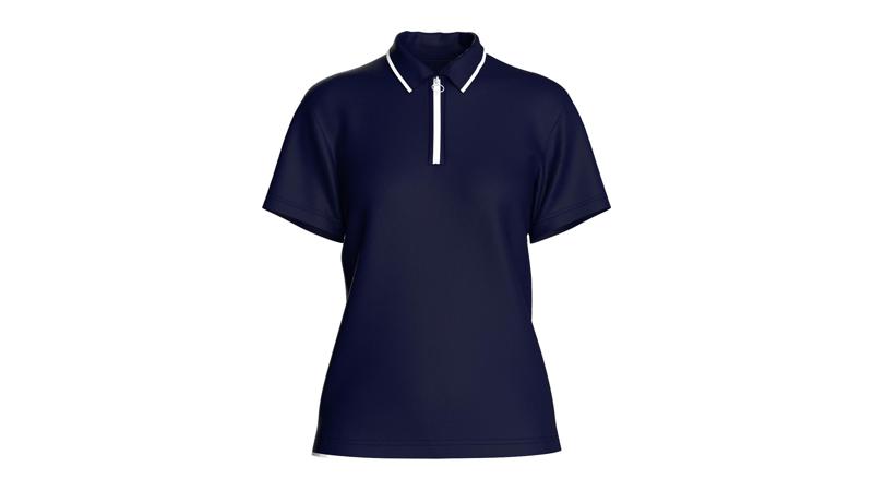 Ladies Blue Polo  | Marvelous / Clo3d / obj / fbx