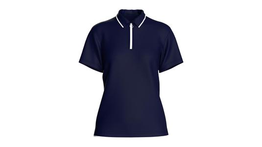 Ladies Blue Polo  | Marvelous / Clo3d / obj / fbx