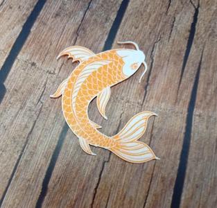 🐟✨ Koi Fish Magnet – Elegant Japanese Style Decoration ✨🐟